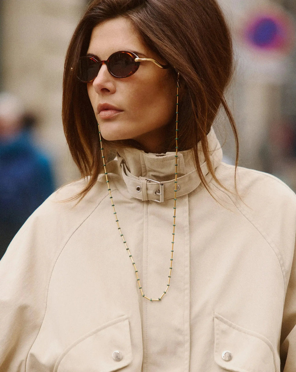 Calissa Sunglasses Chain | 18ct Gold Plated