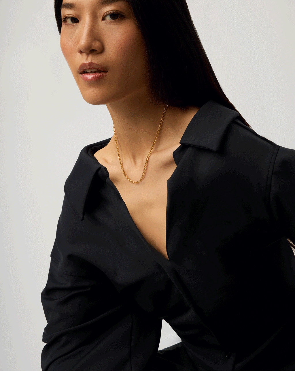 Chunky T-Bar Chain Necklace | 18ct Gold Plated
