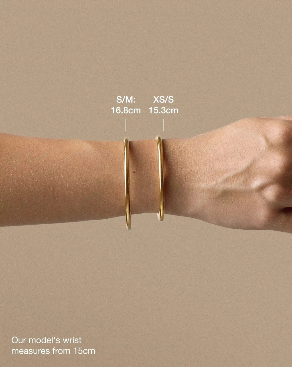 Classic Round Hinged Bangle | 18ct Gold Plated