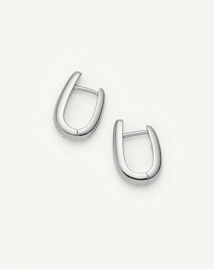 Claw Huggies | Silver Plated