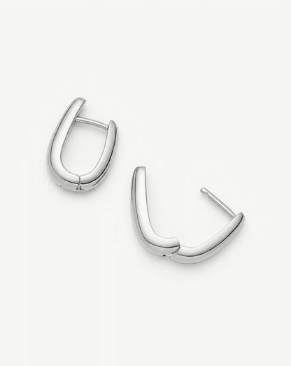 Claw Huggies | Silver Plated