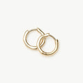 Solid Gold Huggies | 9ct Solid Yellow Gold