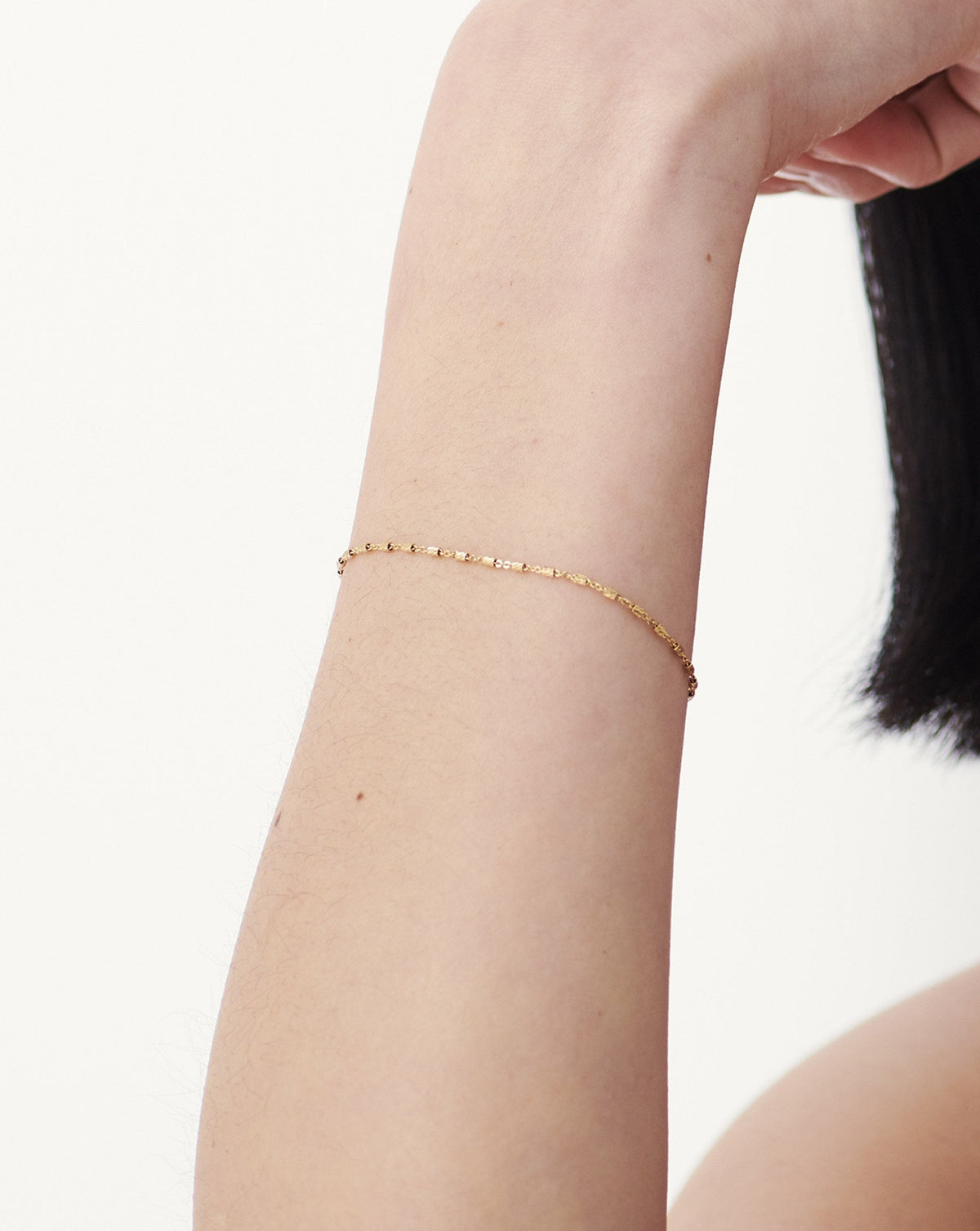 Solid Gold Vervelle Chain Bracelet