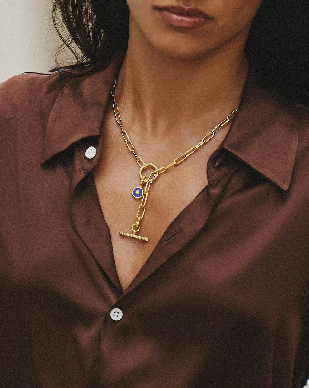 Harris Reed Interlinked Chain Necklace | 18ct Gold Plated