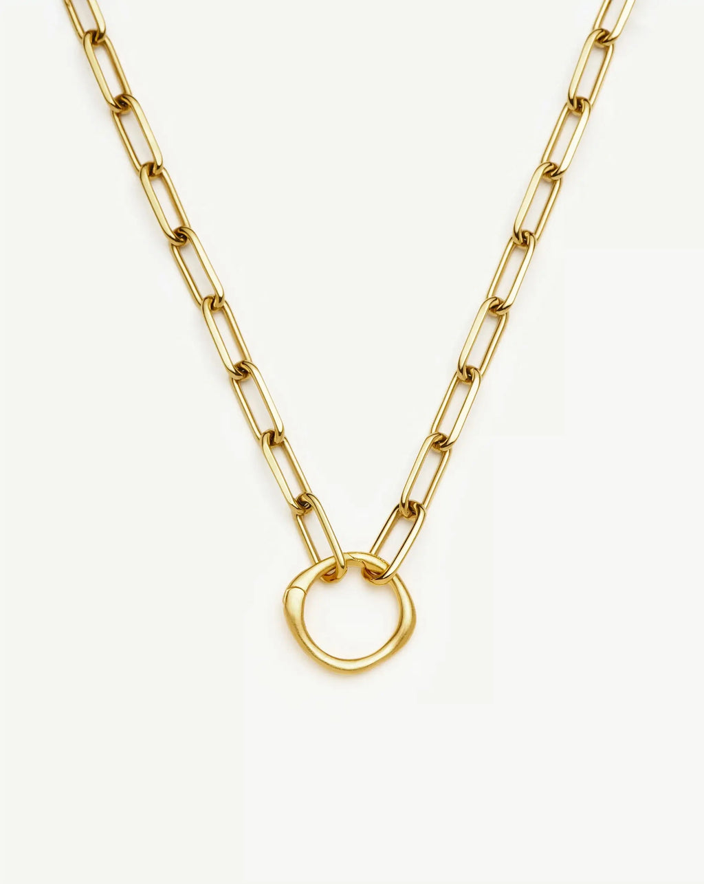 Harris Reed Interlinked Chain Necklace | 18ct Gold Plated