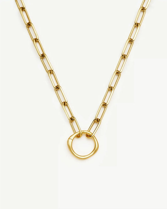 Harris Reed Interlinked Chain Necklace | 18ct Gold Plated