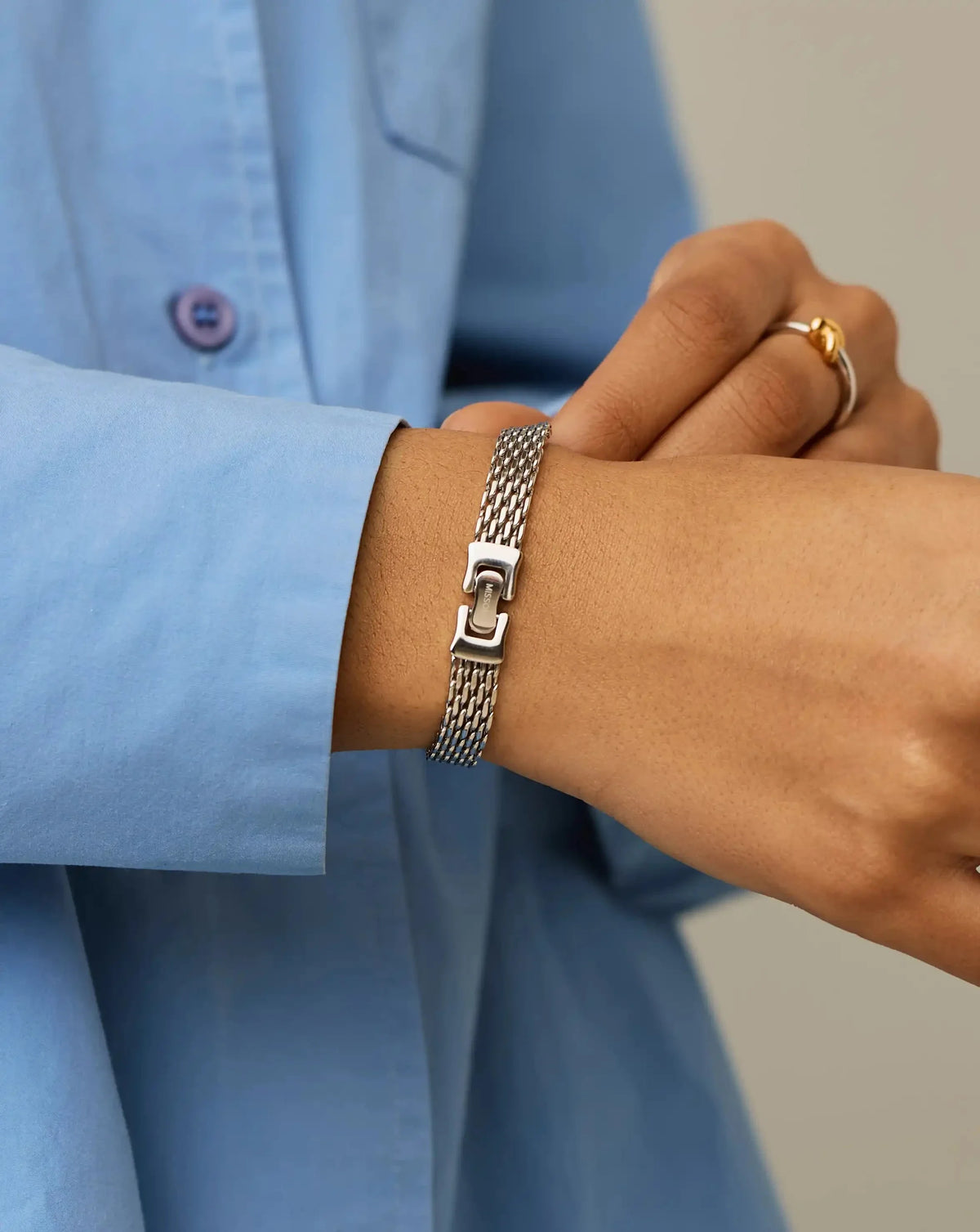 Heirloom Chain Bracelet | Platinum Plated