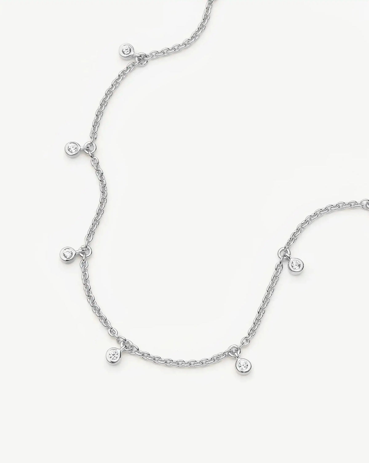 Interstellar Drop Bracelet | Silver Plated