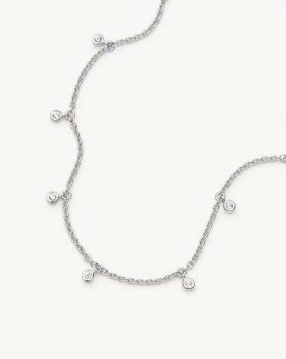 Interstellar Drop Bracelet | Silver Plated