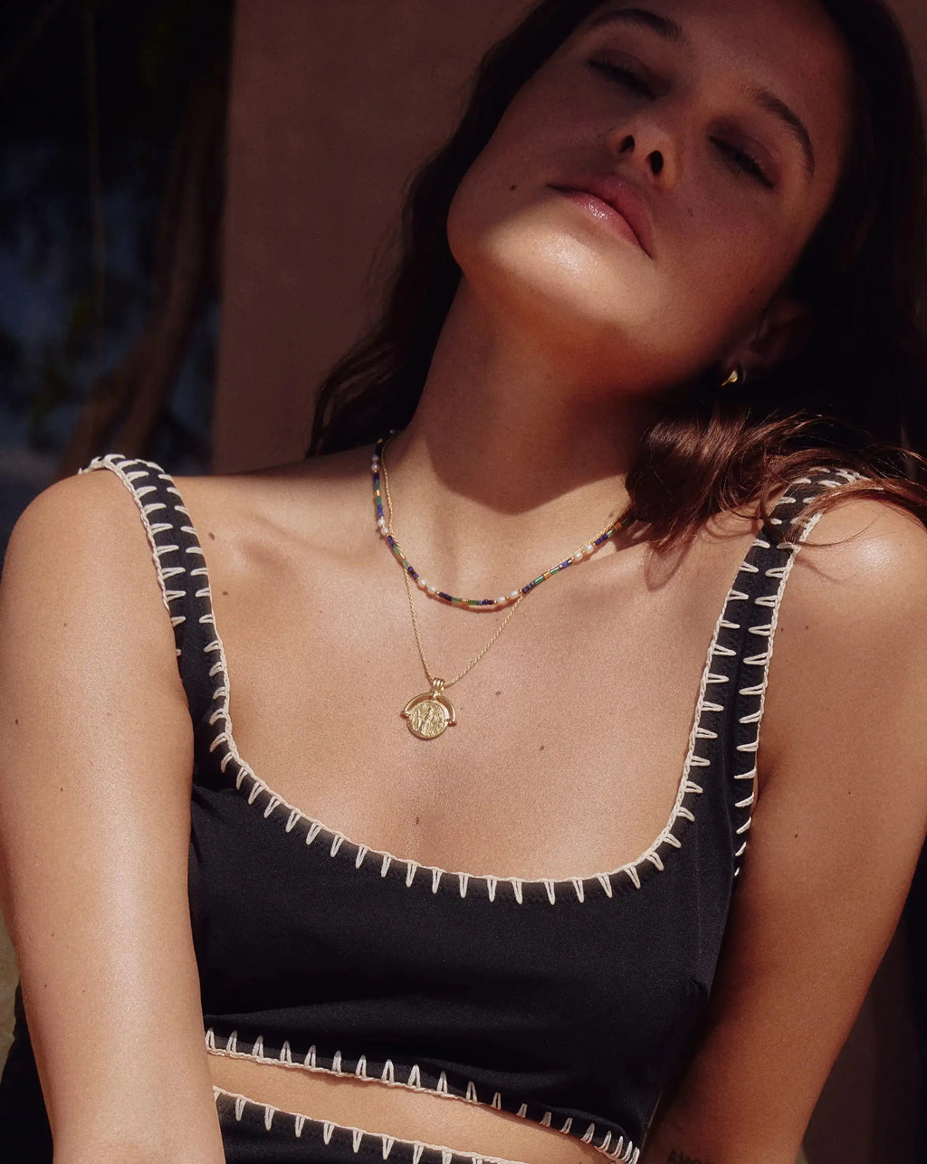 Just Add Colour Necklace Set | 18ct Gold Plated
