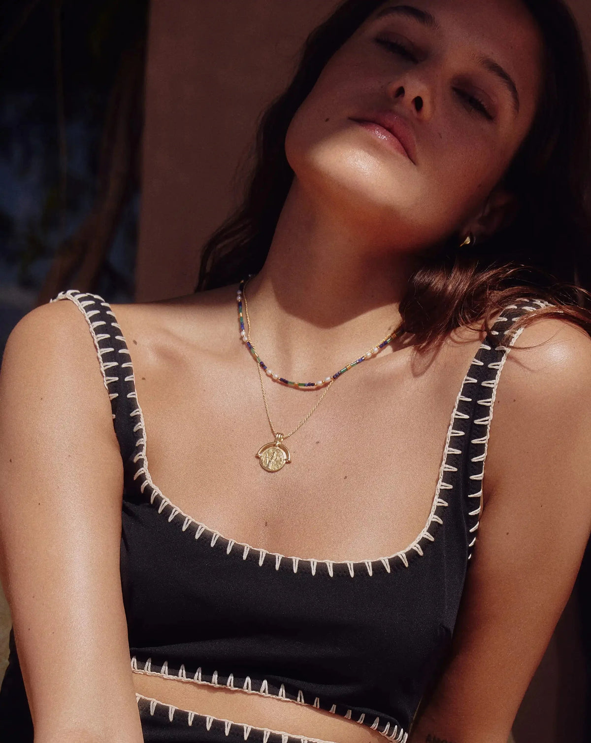 Just Add Colour Necklace Set | 18ct Gold Plated