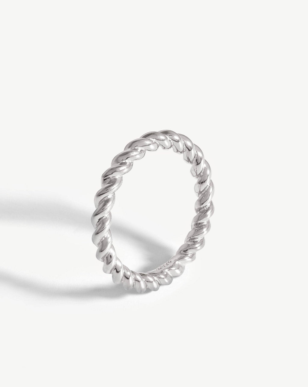 Lasso Stacking Ring | Silver Plated