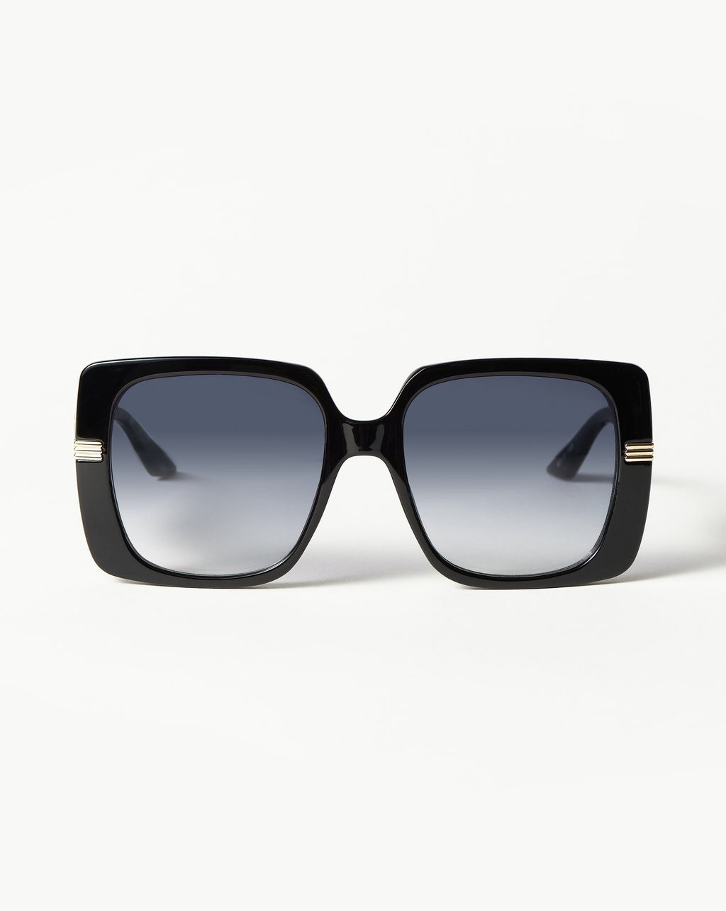 Le Specs Phoenix Ridge Oversized Square Sunglasses | Black