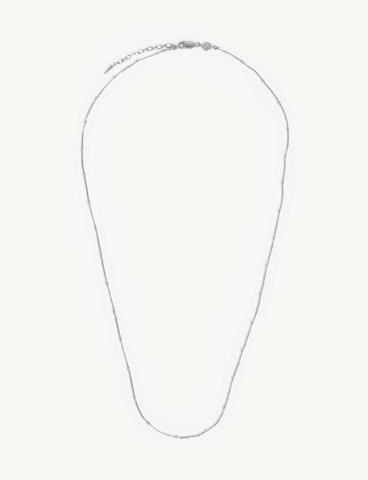 Long Bobble Chain Necklace