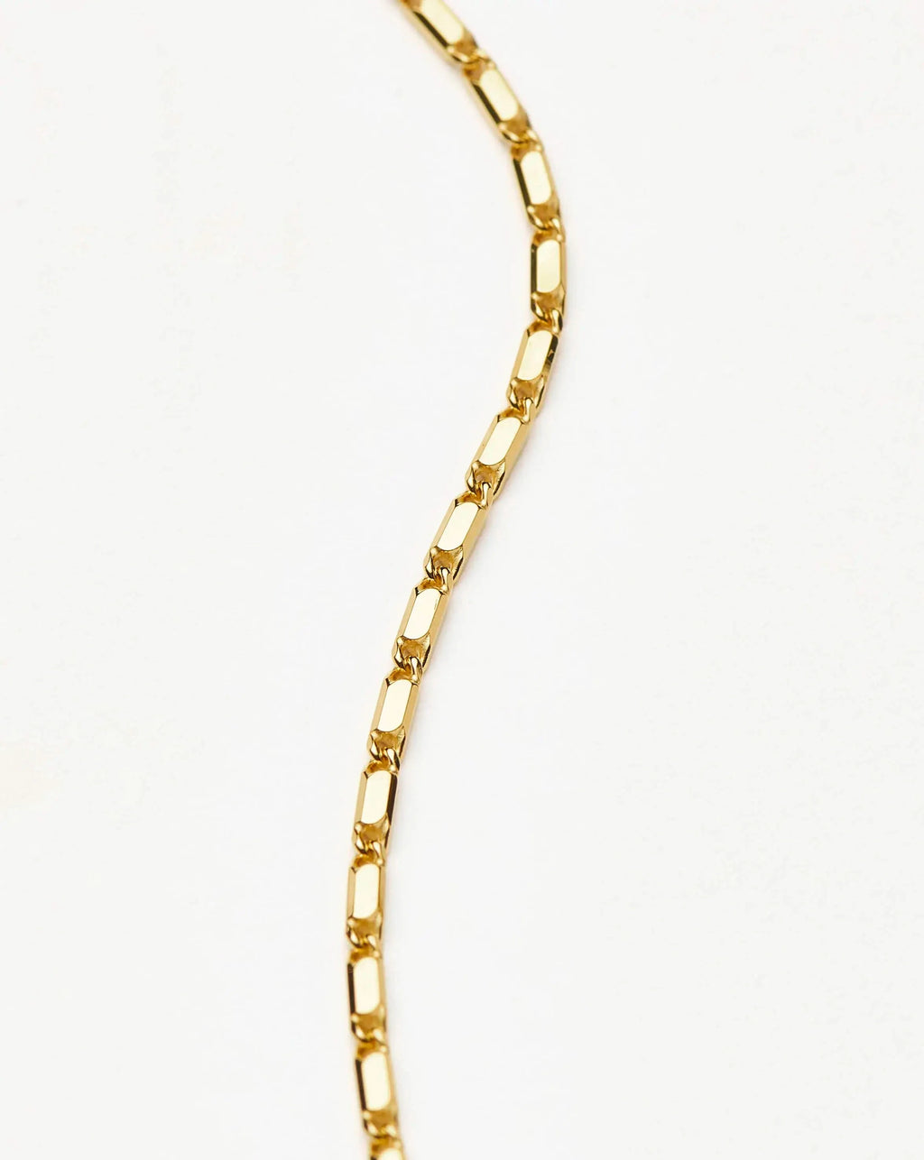 Lucy Williams Horizon Link Chain Necklace | 18ct Gold Vermeil