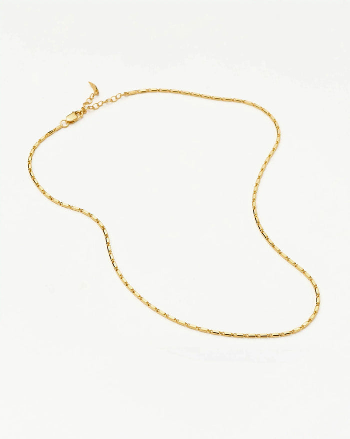 Lucy Williams Horizon Link Chain Necklace | 18ct Gold Vermeil