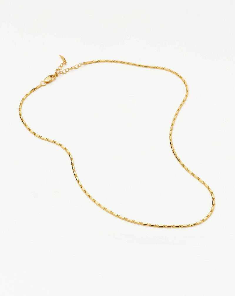 Lucy Williams Horizon Link Chain Necklace | 18ct Gold Vermeil