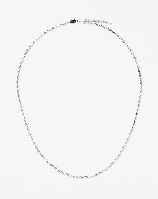 Lucy Williams Horizon Link Chain Necklace | Sterling Silver