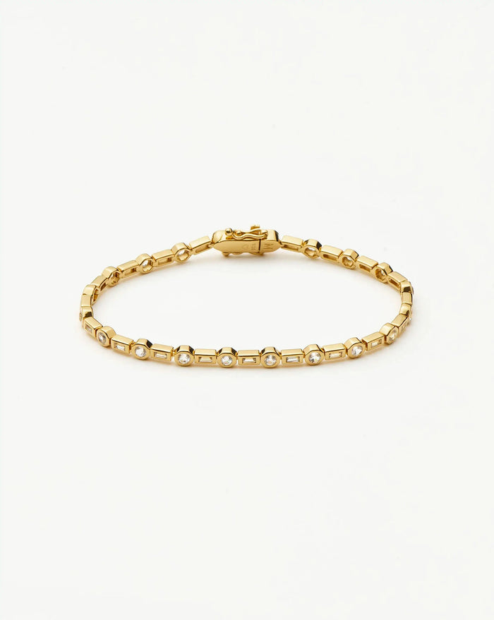 Lucy Williams Tennis Bracelet | 18ct Gold Vermeil