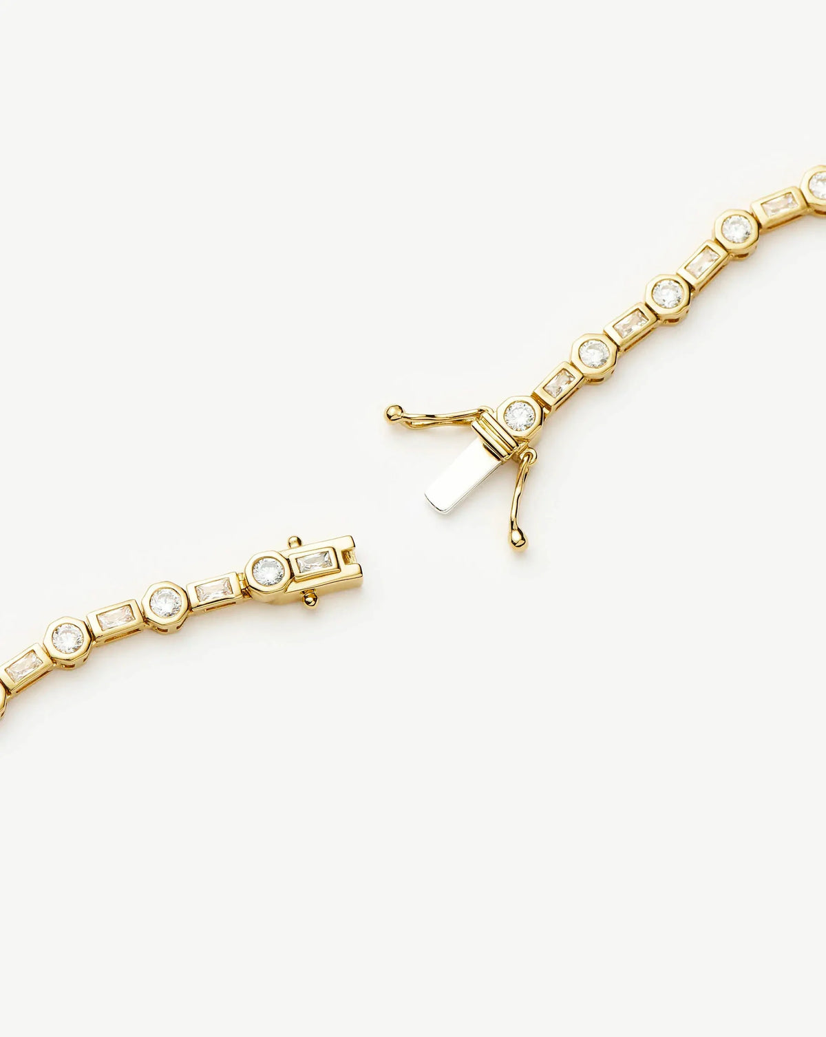 Lucy Williams Tennis Necklace | 18ct Gold Plated