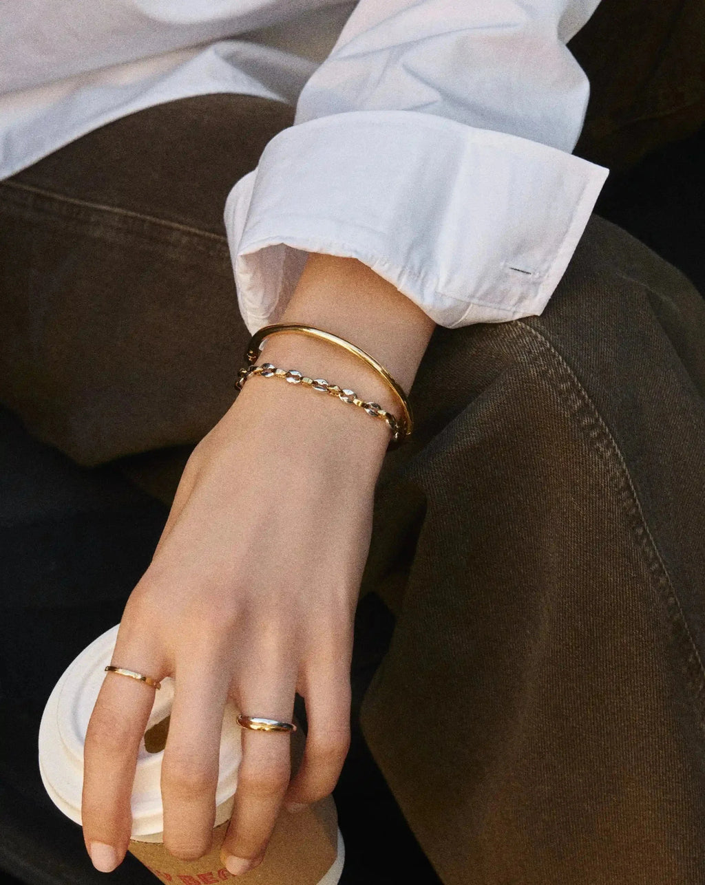 Mariner Chain Bracelet | 18ct Gold Plated/Platinum Plated