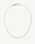 Micro Pearl Beaded Necklace | 18ct Gold Plated/Pearl