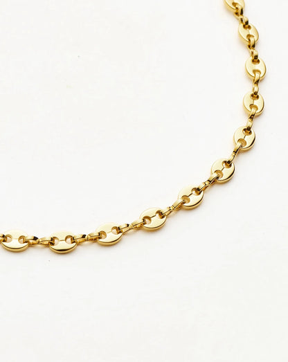 Mini Mariner Chain Bracelet | 18ct Gold Plated