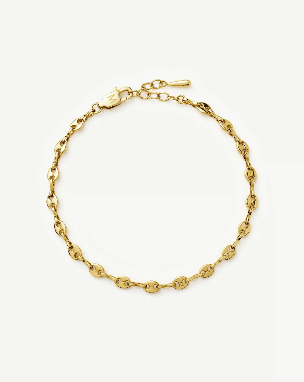 Mini Mariner Chain Bracelet | 18ct Gold Plated