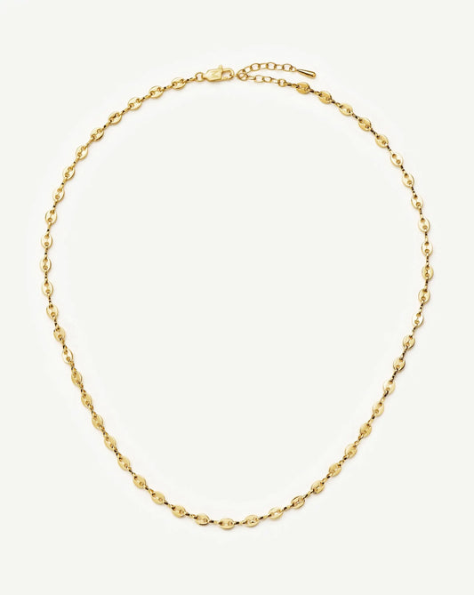 Mini Mariner Chain Necklace | 18ct Gold Plated