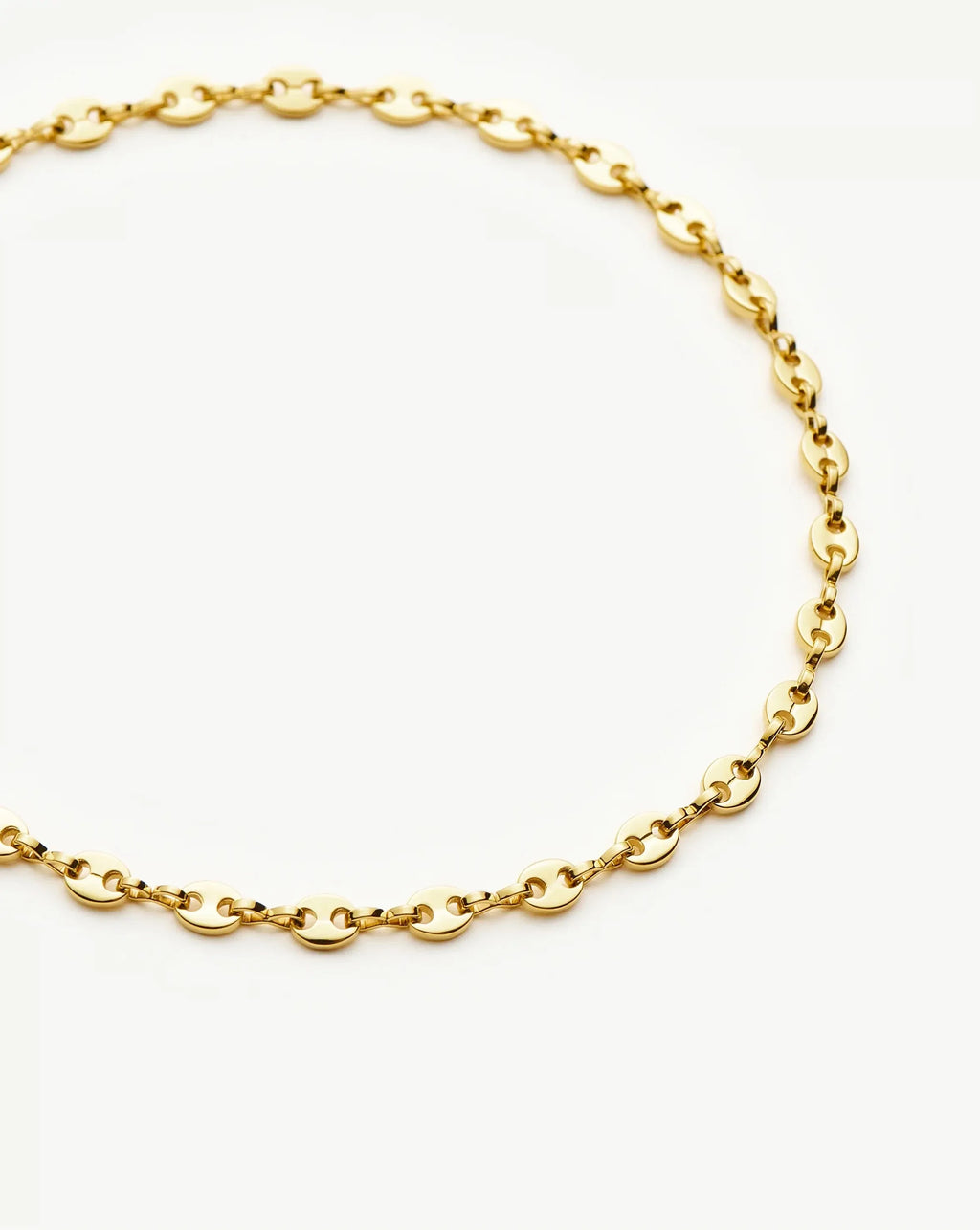 Mini Mariner Chain Necklace | 18ct Gold Plated