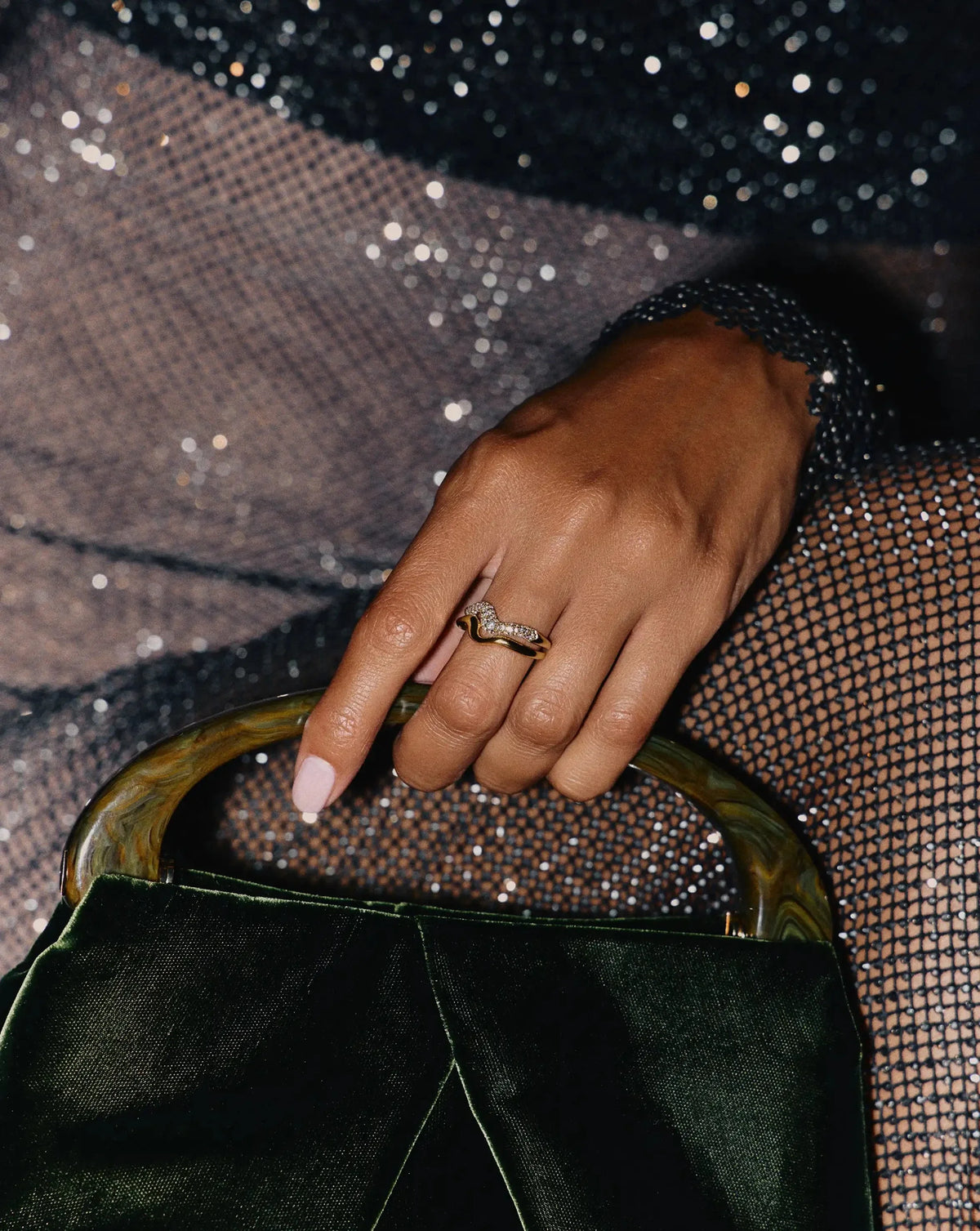 The Day-to-Night Ring Set | 18ct Gold Vermeil/Cubic Zirconia