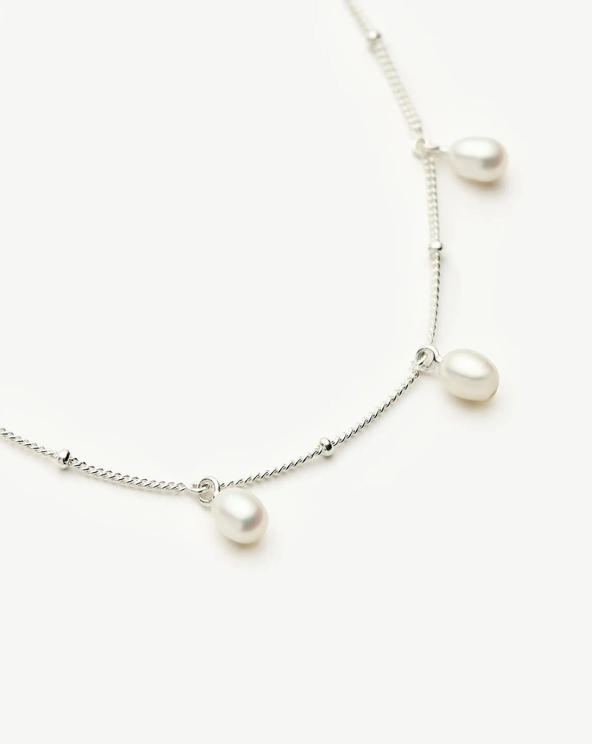 Pearl Baya Baroque Chain Bracelet | Sterling Silver/Pearl