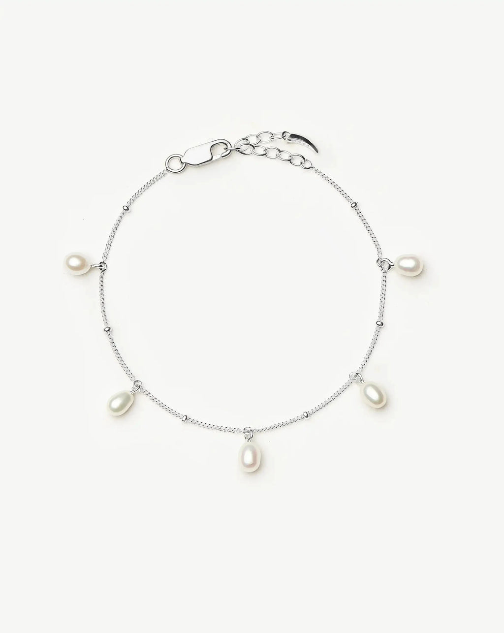 Pearl Baya Baroque Chain Bracelet | Sterling Silver/Pearl
