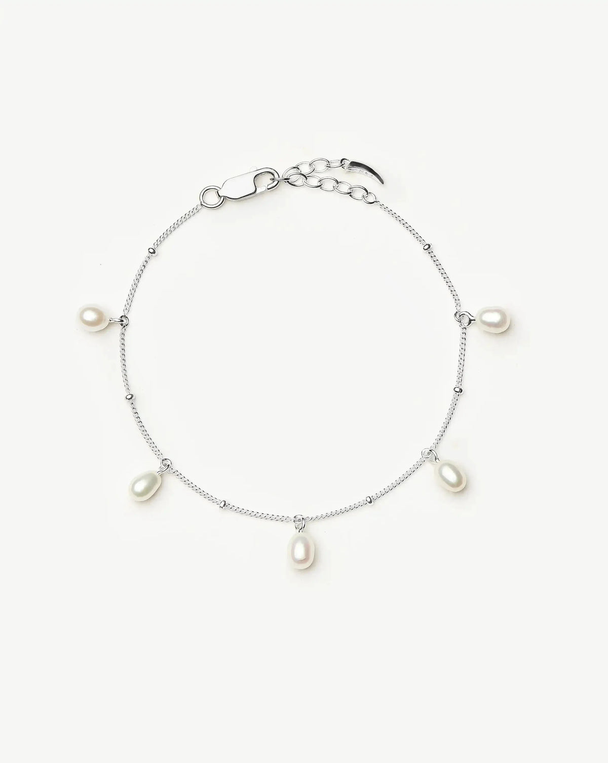 Pearl Baya Baroque Chain Bracelet | Sterling Silver/Pearl