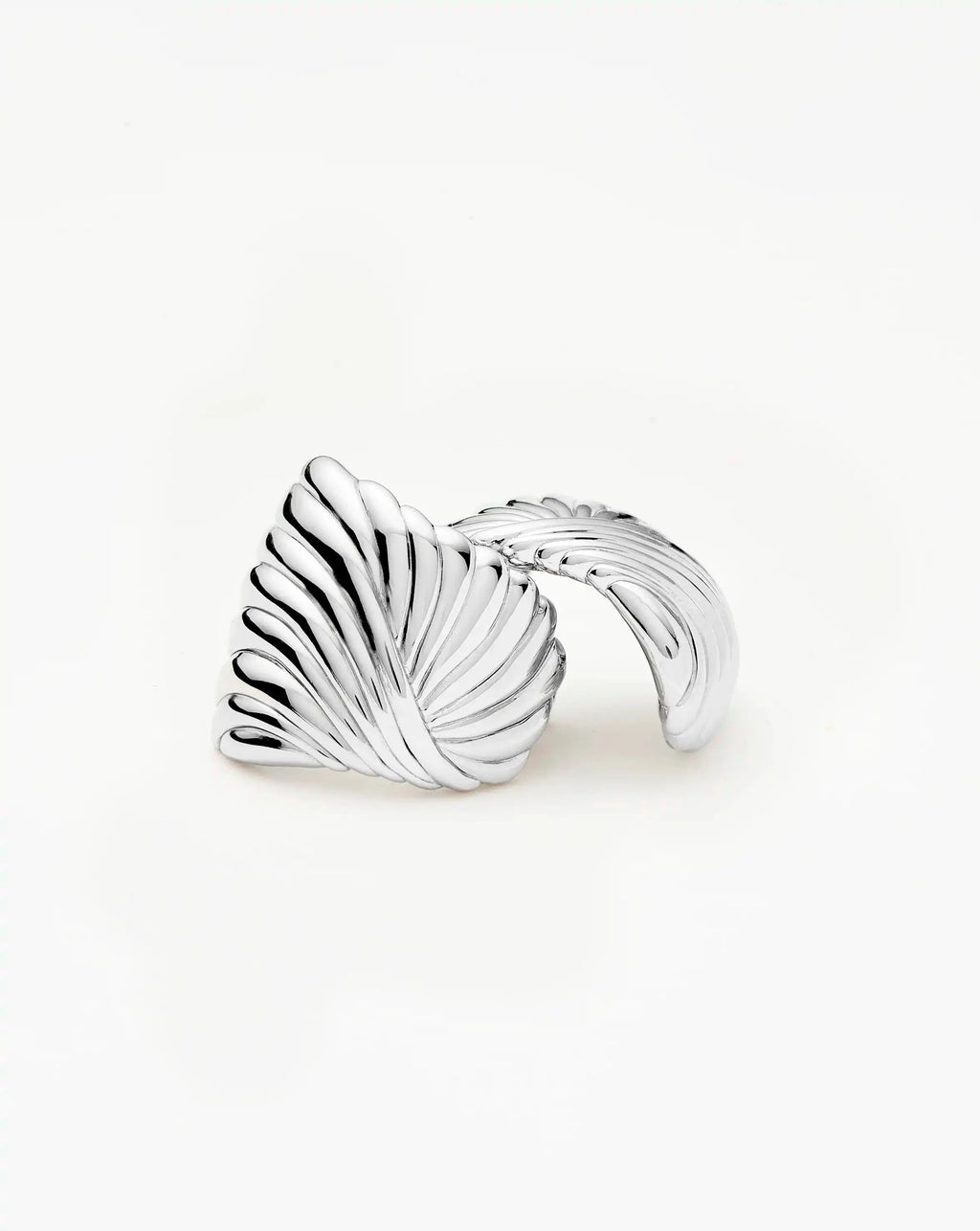 Ripple Oversized Stud Earrings