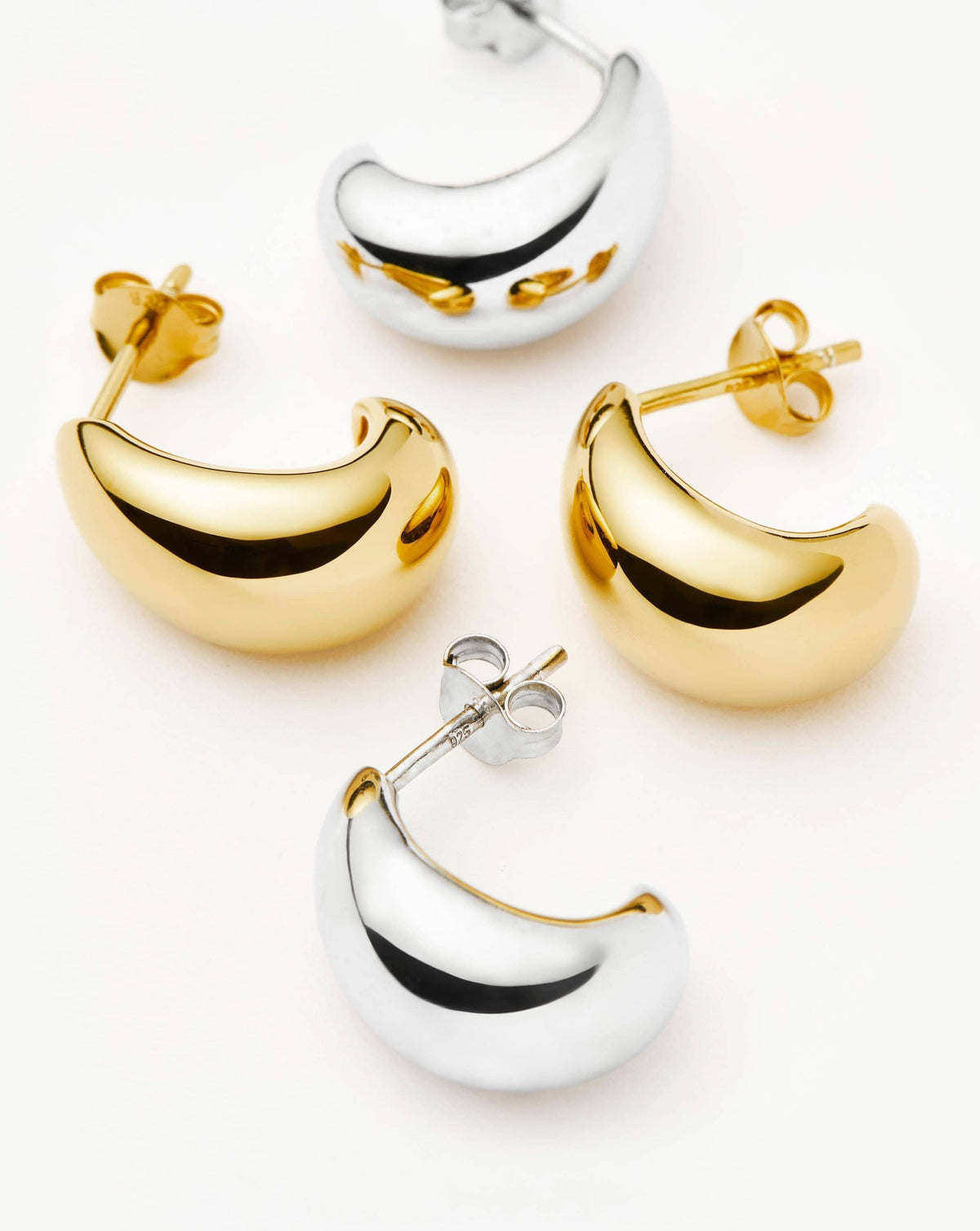 The Mixed Metal Earring Set | Mixed Metal