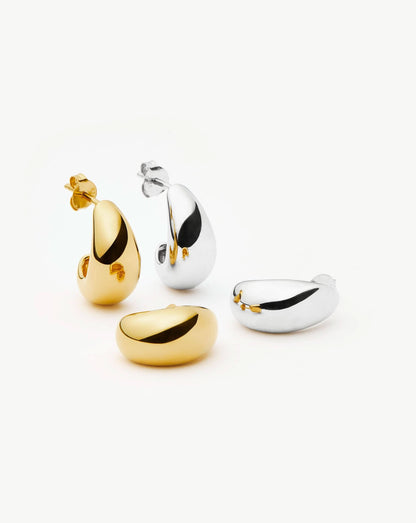 The Mixed Metal Earring Set | Mixed Metal