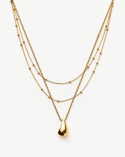 The Everyday Layering Necklace Set | 18ct Gold Vermeil