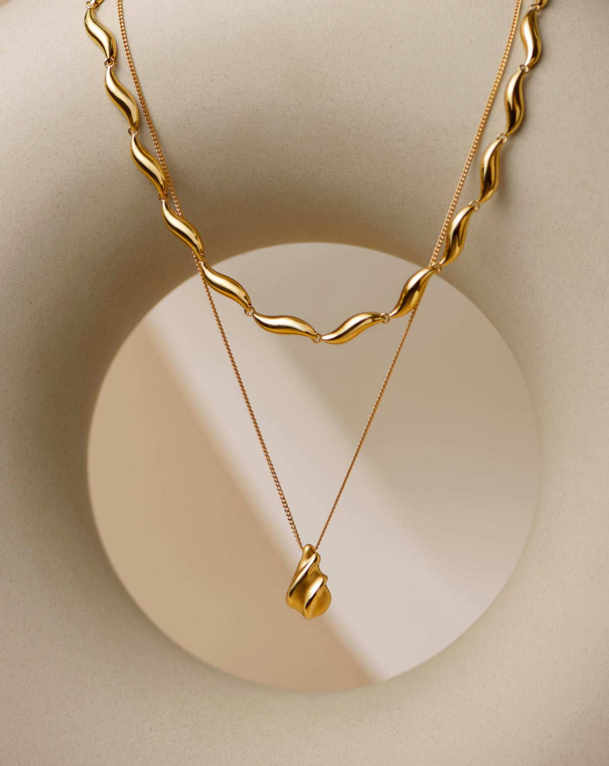 Savi Signature Link Chain Necklace | 18ct Gold Plated