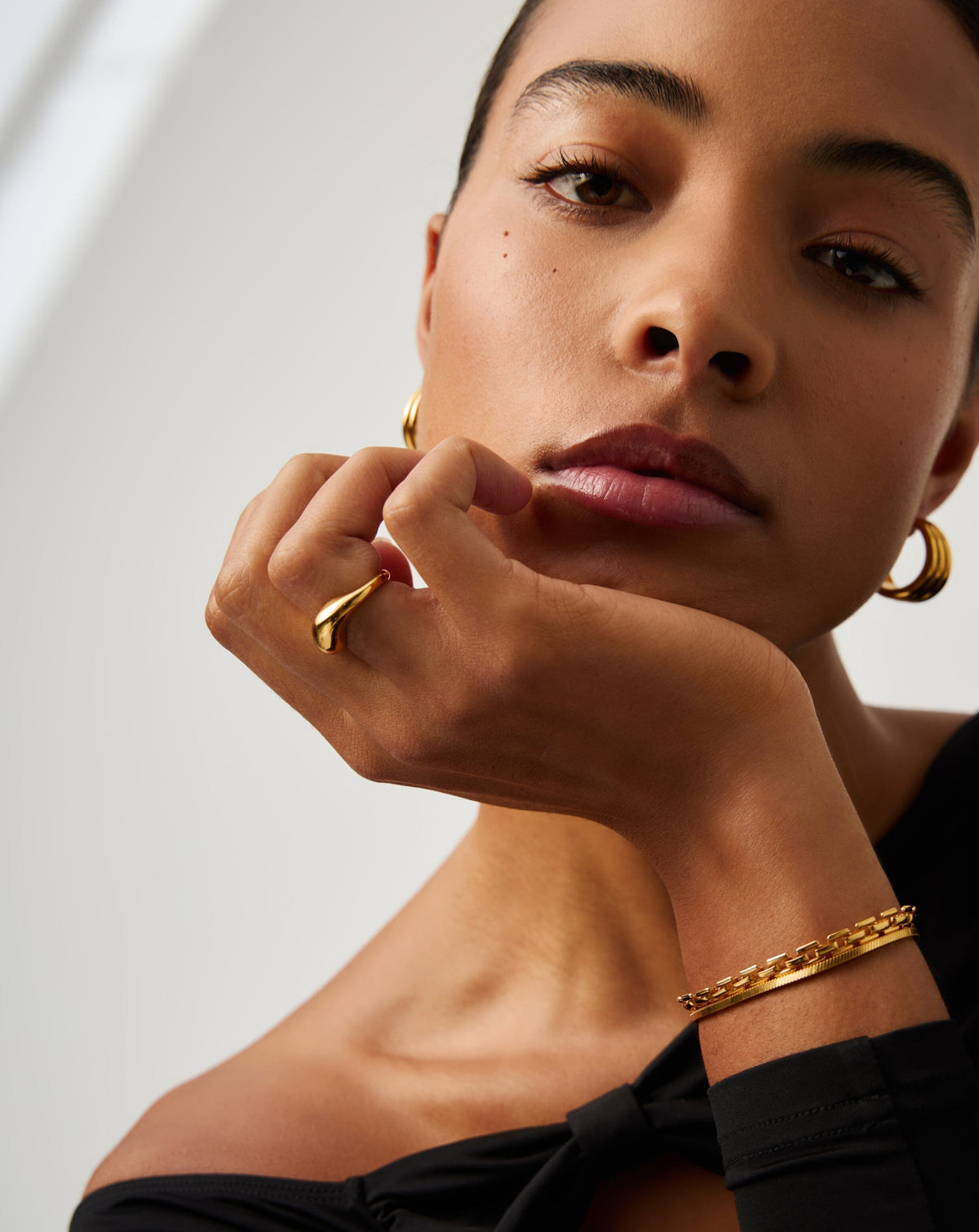 Savi Signature Stacking Ring | 18ct Gold Plated