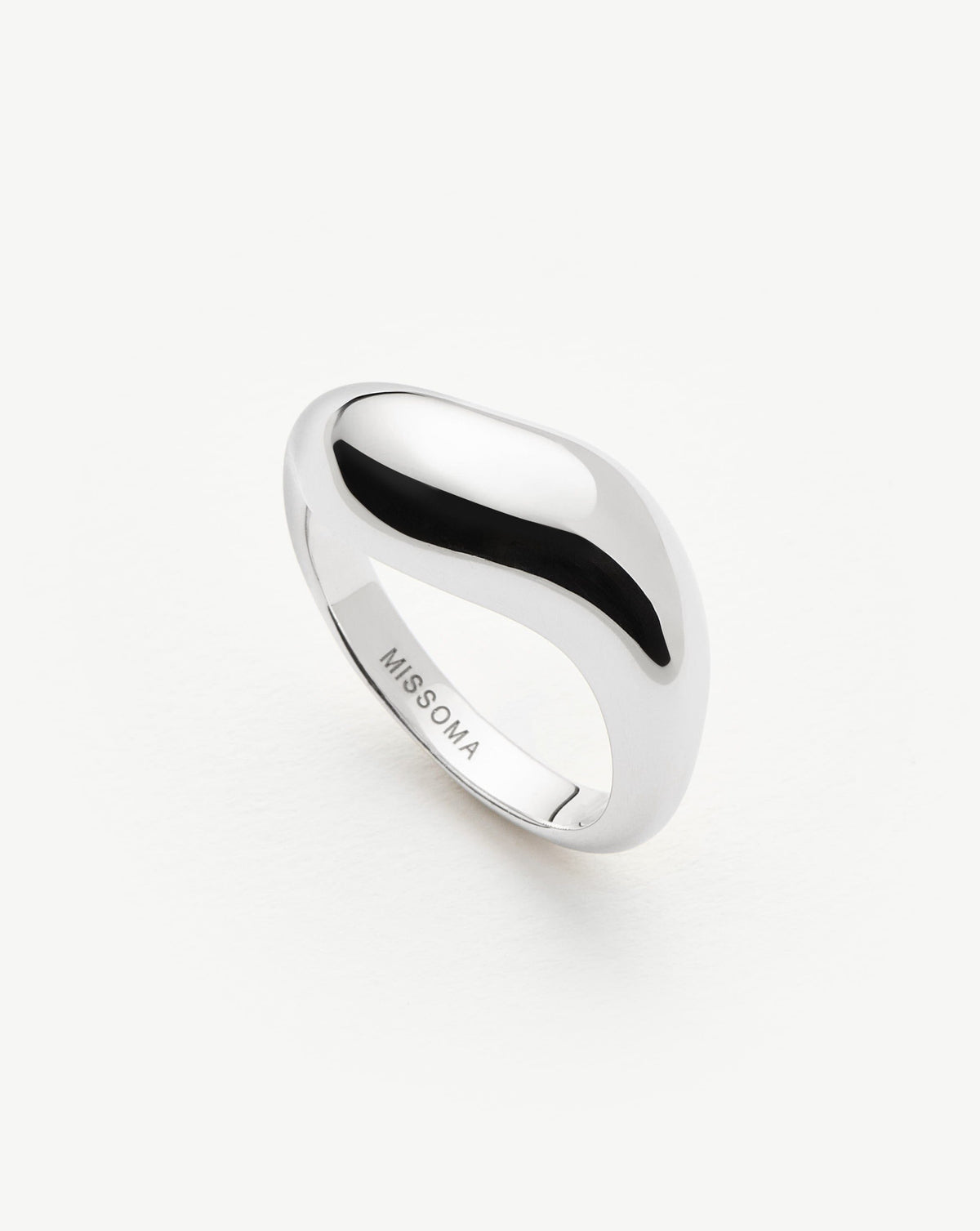 Savi Signature Stacking Ring | Silver Plated