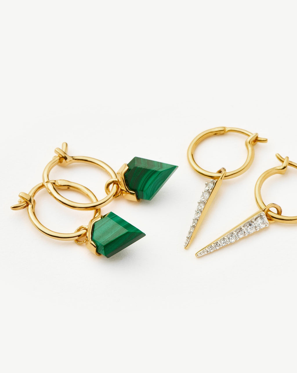 The Turn on the Charm Earring Set | 18ct Gold Vermeil