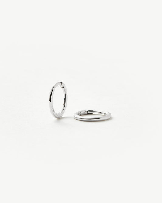 Solid Gold Classic Mini Hoop Earrings
