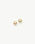 Solid Gold Classic Stud Earrings | 9ct Solid Yellow Gold