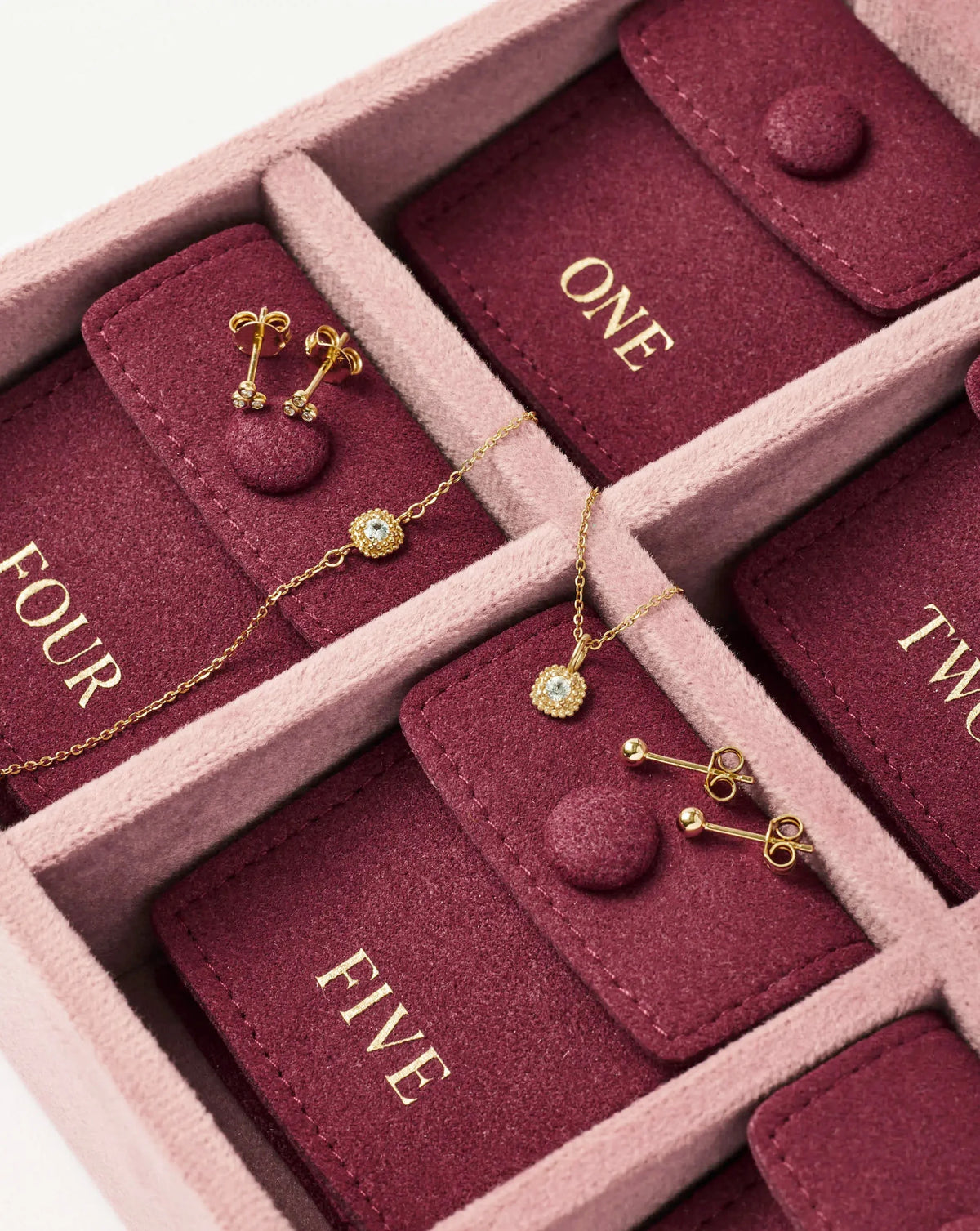 Solid Gold Jewellery Advent Calendar | 9ct Solid Yellow Gold