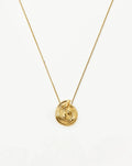 Spiral Large Pendant Necklace | 18ct Gold Plated