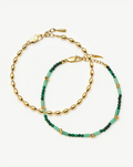 The Destination Bracelet Set | 18ct Gold plated