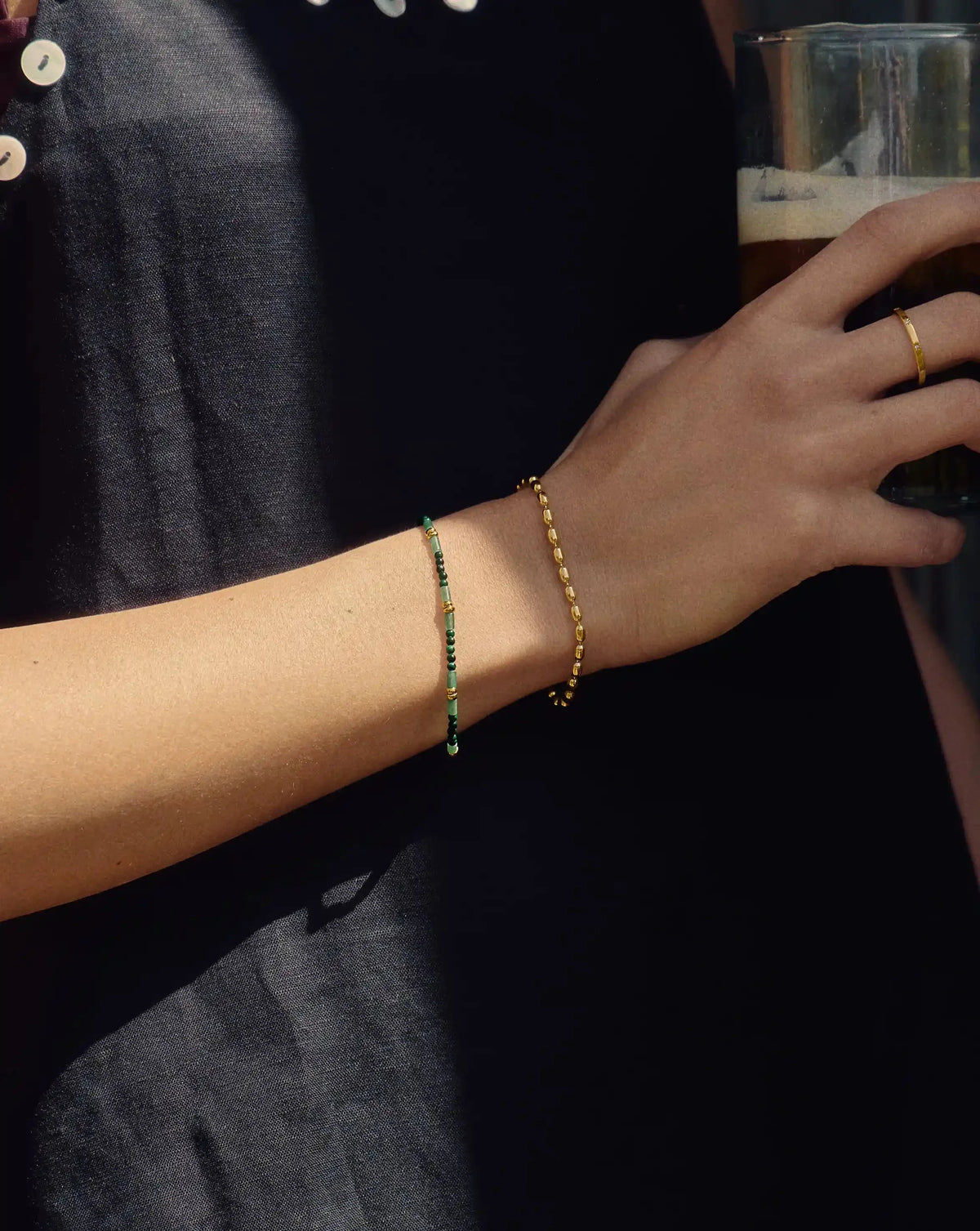 The Destination Bracelet Set | 18ct Gold plated