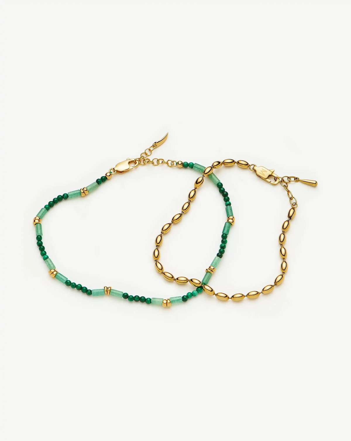 The Destination Bracelet Set | 18ct Gold plated