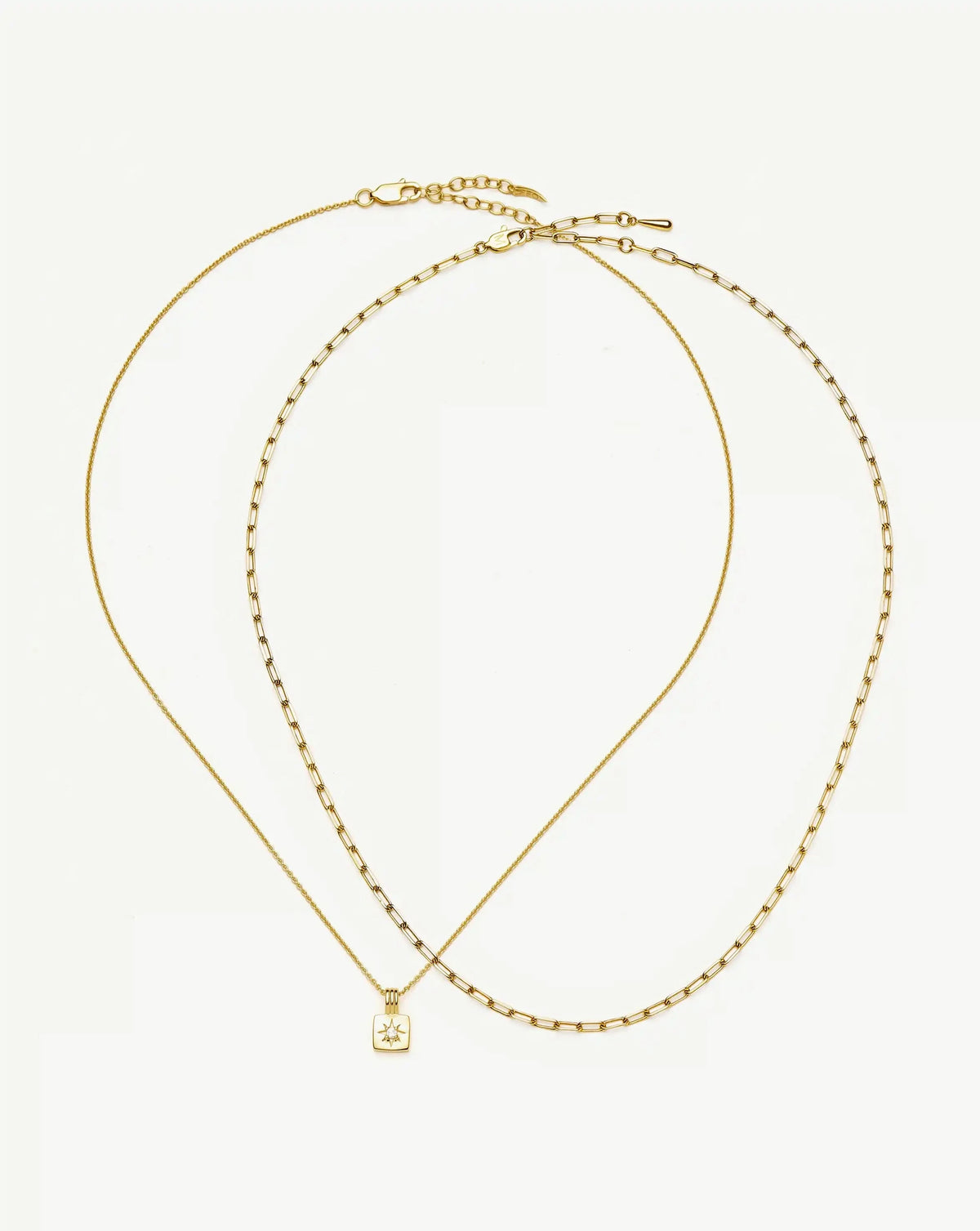 The Effortless Necklace Set | 18ct Gold Plated